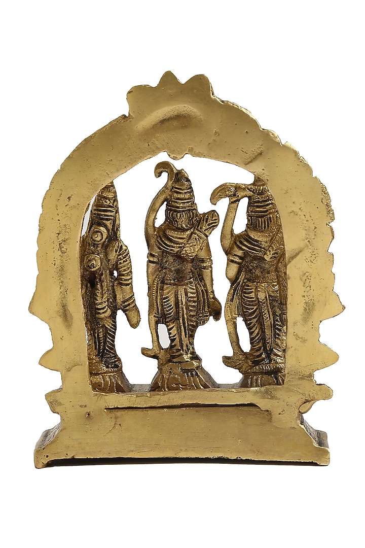 Antique Gold Ram Darbar Idol by Amoliconcepts at Pernia's Pop Up Shop