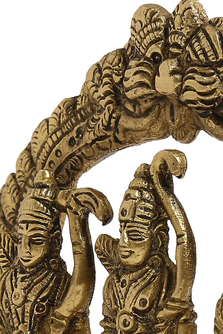 Antique Gold Ram Darbar Idol by Amoliconcepts at Pernia's Pop Up Shop