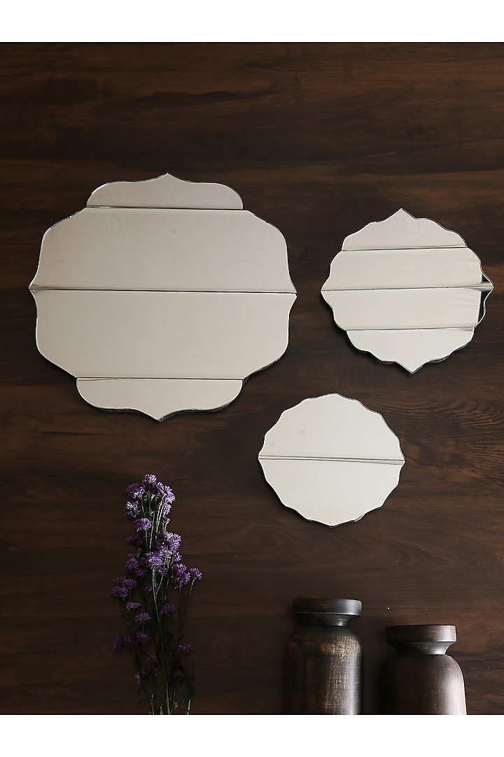 Reflective Mirrors (Set of 3) by Amoliconcepts