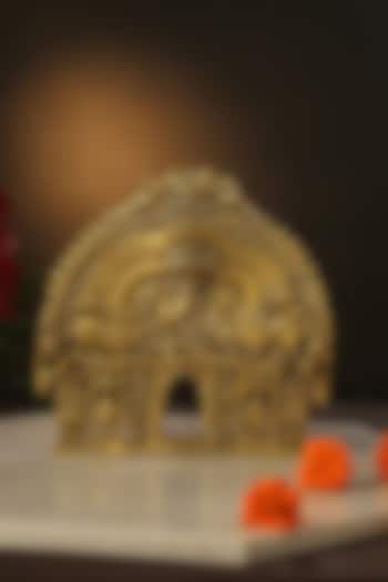 Bhujang Design Prabhavali In Brass by Amoliconcepts at Pernia's Pop Up Shop