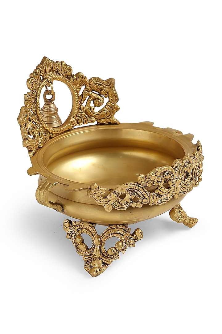 Bell Design Urli In Brass by Amoliconcepts at Pernia's Pop Up Shop
