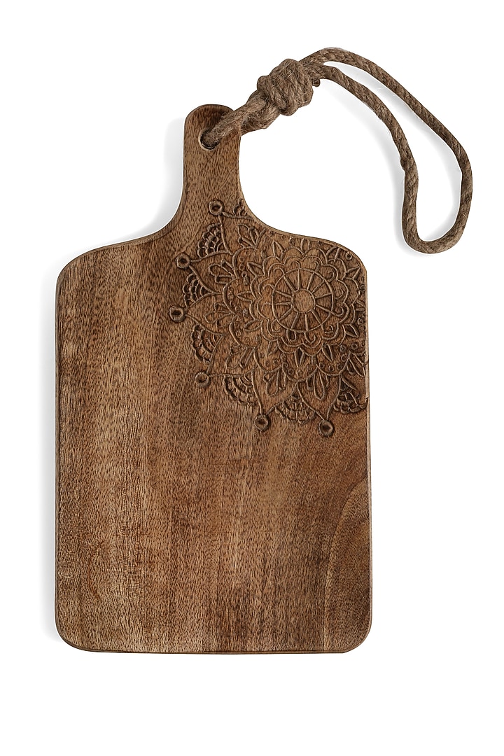 Natural Mango Wood Floral Cheese Board by Amoliconcepts at Pernia's Pop Up Shop