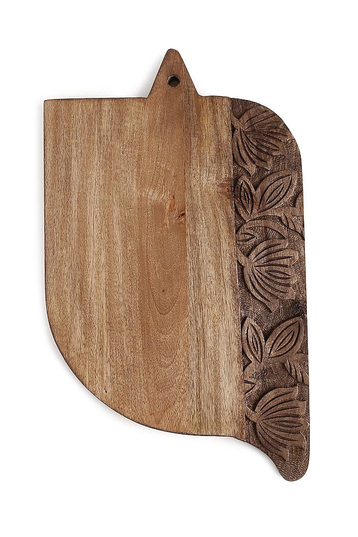 Natural Mango Wood Floral Cheese Board by Amoliconcepts at Pernia's Pop Up Shop