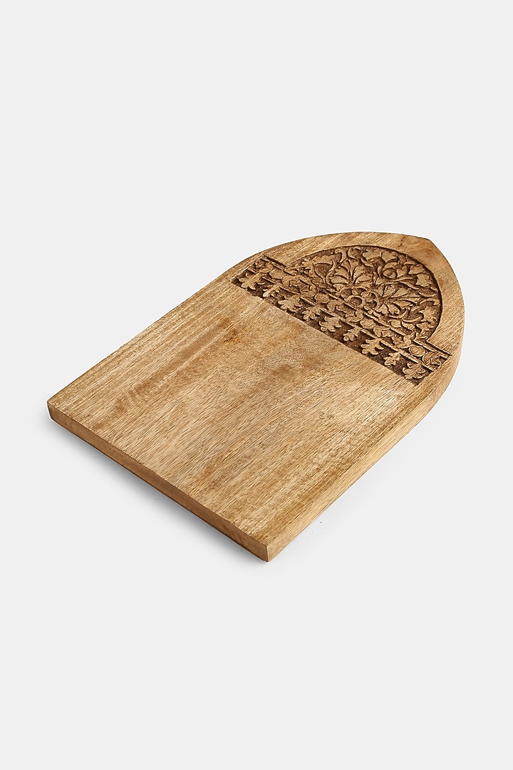 Natural Mango Wood Hand Carved Cheese Board by Amoliconcepts at Pernia's Pop Up Shop