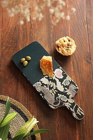 Multi-Colored Mango Wood Cheese Board by Amoliconcepts