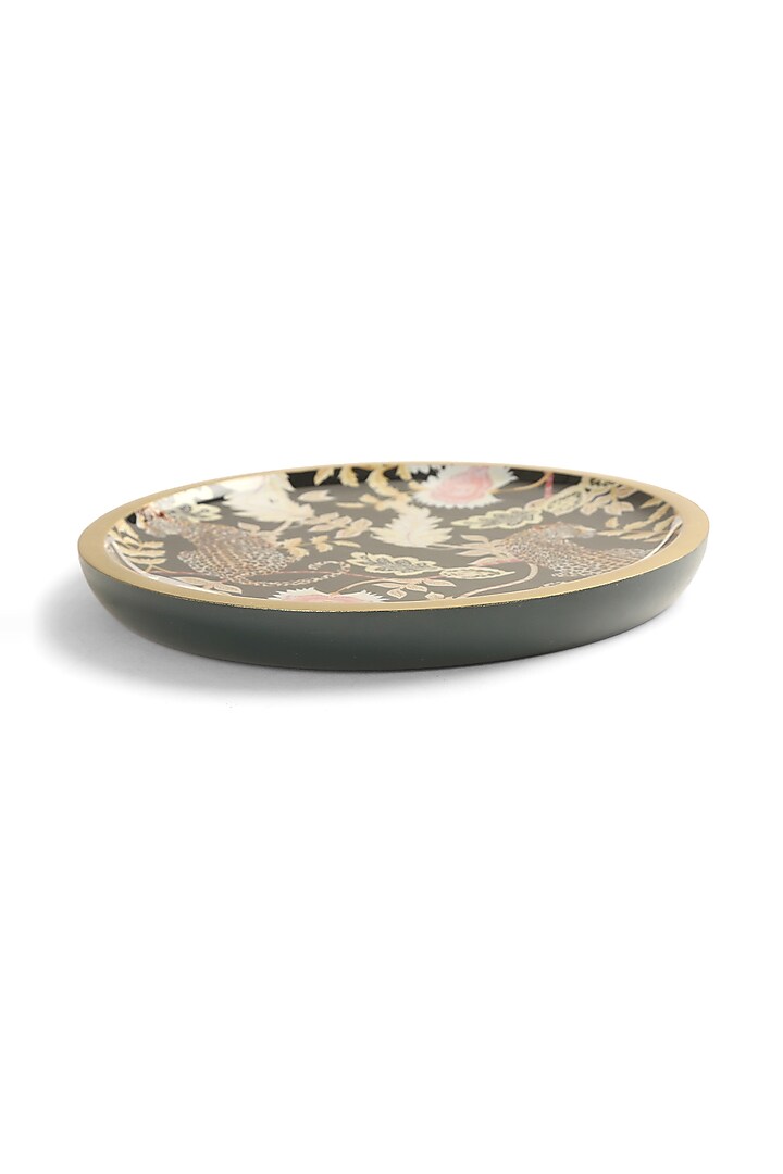 Multi-Colored Mango Wood Snack Serving Platter by Amoliconcepts at Pernia's Pop Up Shop