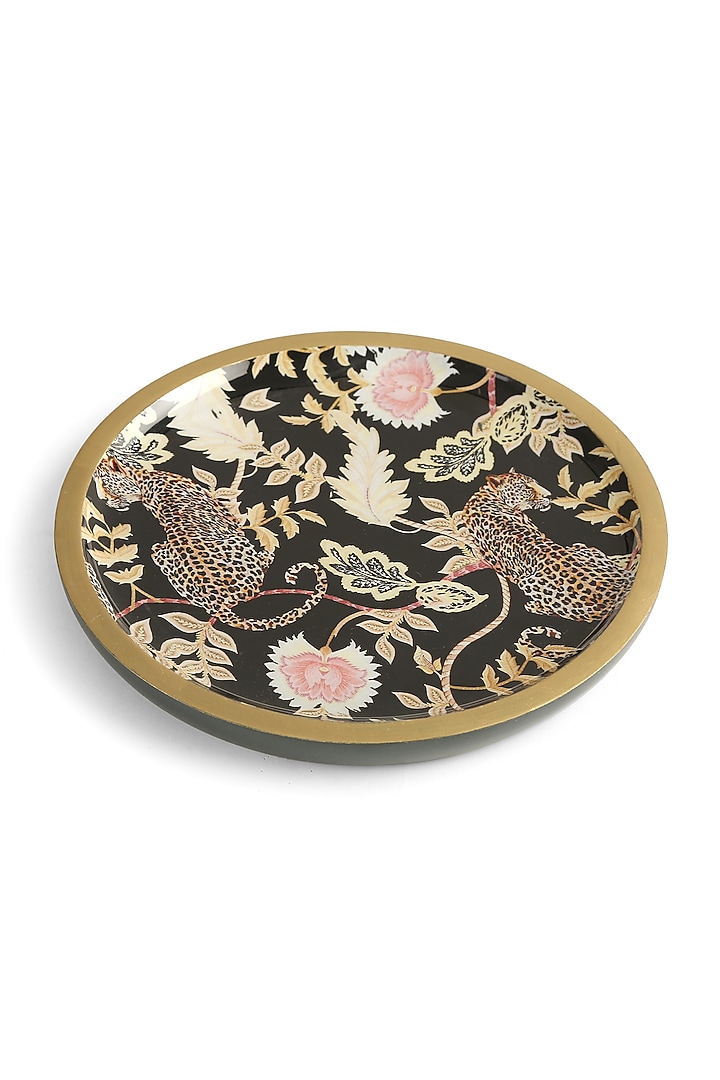 Multi-Colored Mango Wood Snack Serving Platter by Amoliconcepts at Pernia's Pop Up Shop