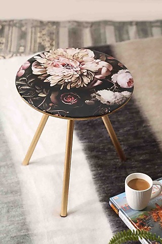 Black Iron Handmade Table by Amoliconcepts