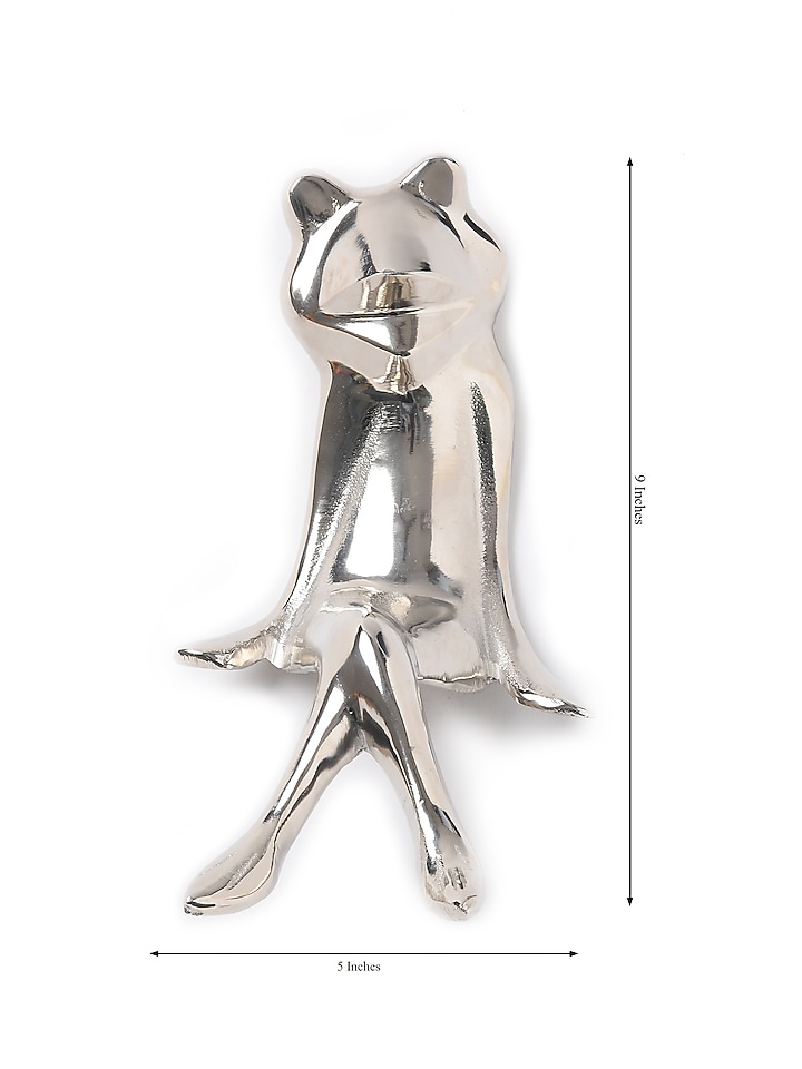 Silver Aluminium Table Decor by Amoliconcepts at Pernia's Pop Up Shop