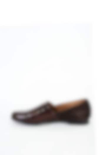 Brown Leather Shoes by ARTIMEN at Pernia's Pop Up Shop