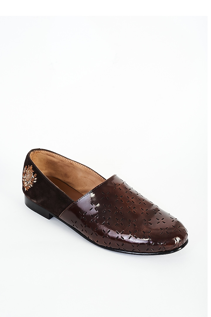 Brown Leather Shoes by ARTIMEN at Pernia's Pop Up Shop
