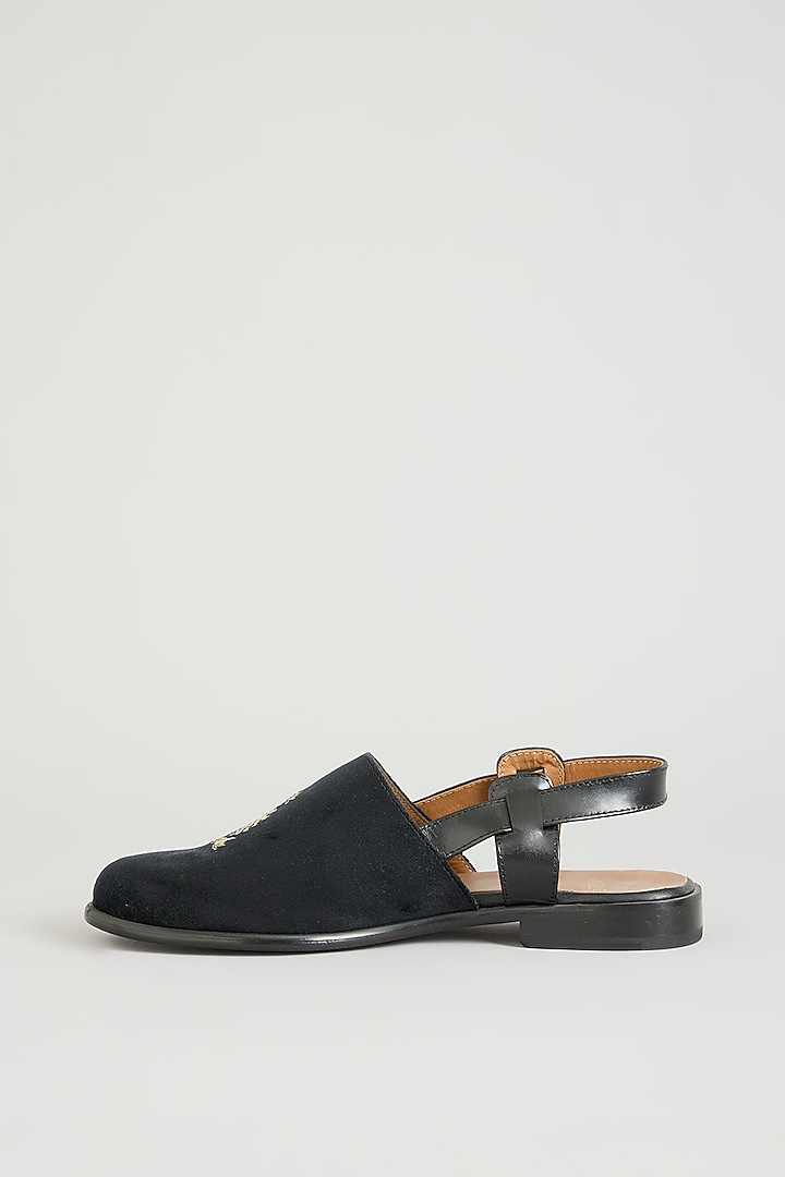 Black Leather Shoes by ARTIMEN at Pernia's Pop Up Shop