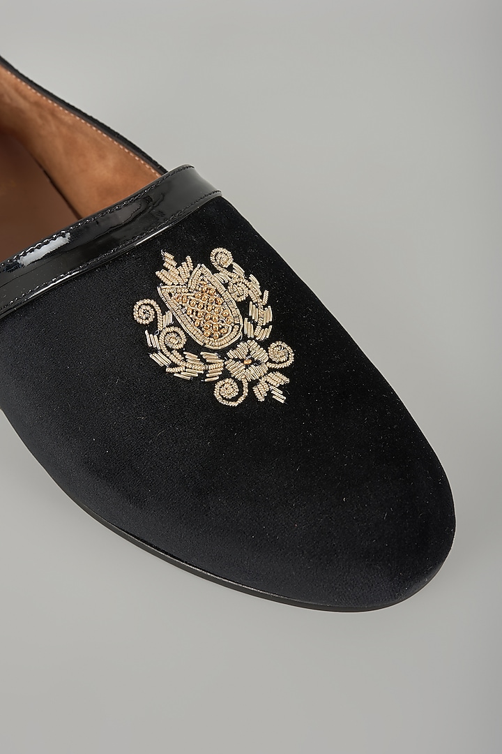 Black Leather Loafers by ARTIMEN at Pernia's Pop Up Shop