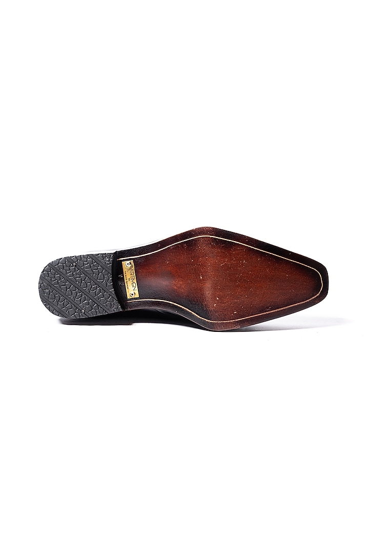 Black Patent Leather Oxfords Shoes by ARTIMEN at Pernia's Pop Up Shop