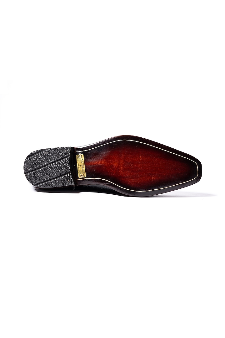 Black Leather Loafers by ARTIMEN at Pernia's Pop Up Shop