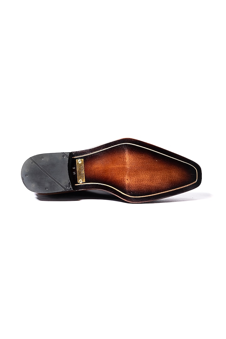 Black Leather Shoes by ARTIMEN at Pernia's Pop Up Shop