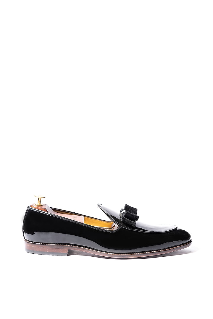 Black Leather Shoes by ARTIMEN at Pernia's Pop Up Shop