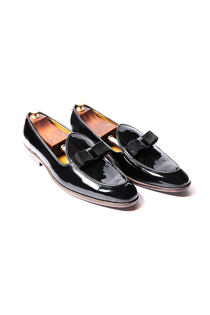 Black Leather Shoes by ARTIMEN at Pernia's Pop Up Shop