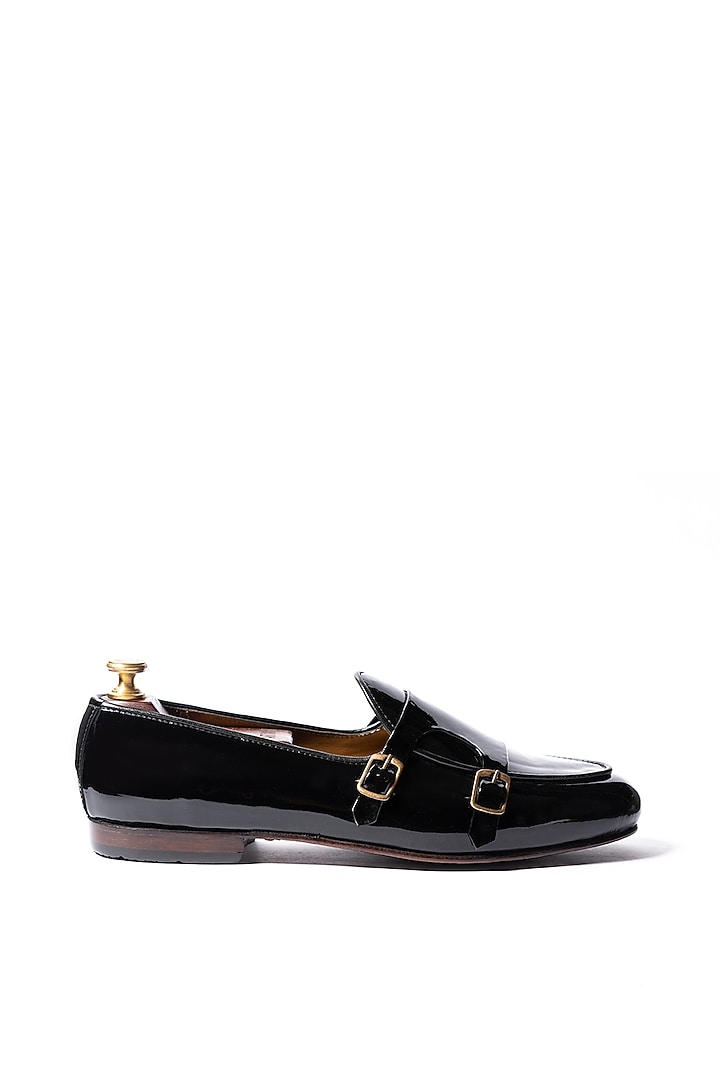 Black Leather Shoes by ARTIMEN at Pernia's Pop Up Shop