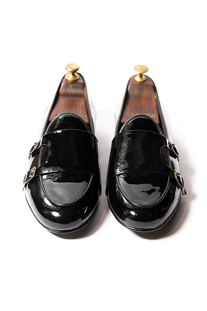 Black Leather Shoes by ARTIMEN at Pernia's Pop Up Shop