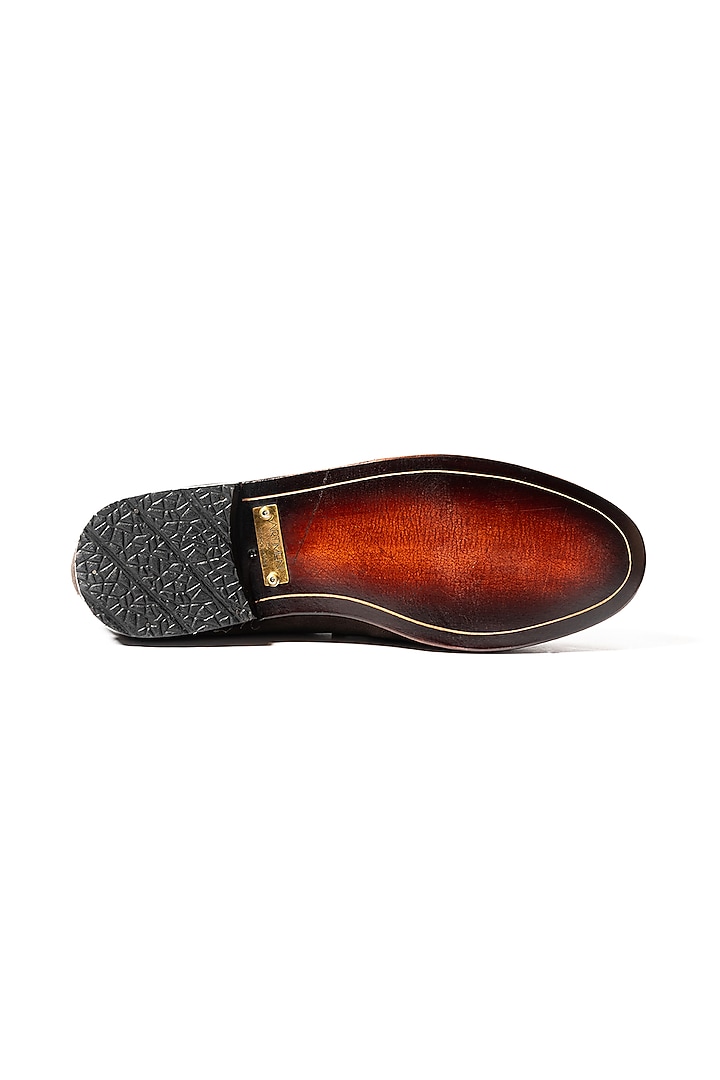 Brown Suede Leather Loafers by ARTIMEN at Pernia's Pop Up Shop