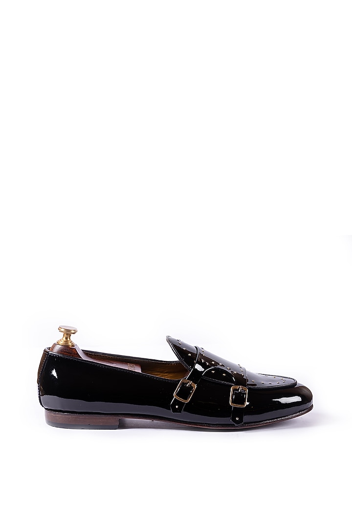 Black Leather Loafers by ARTIMEN at Pernia's Pop Up Shop