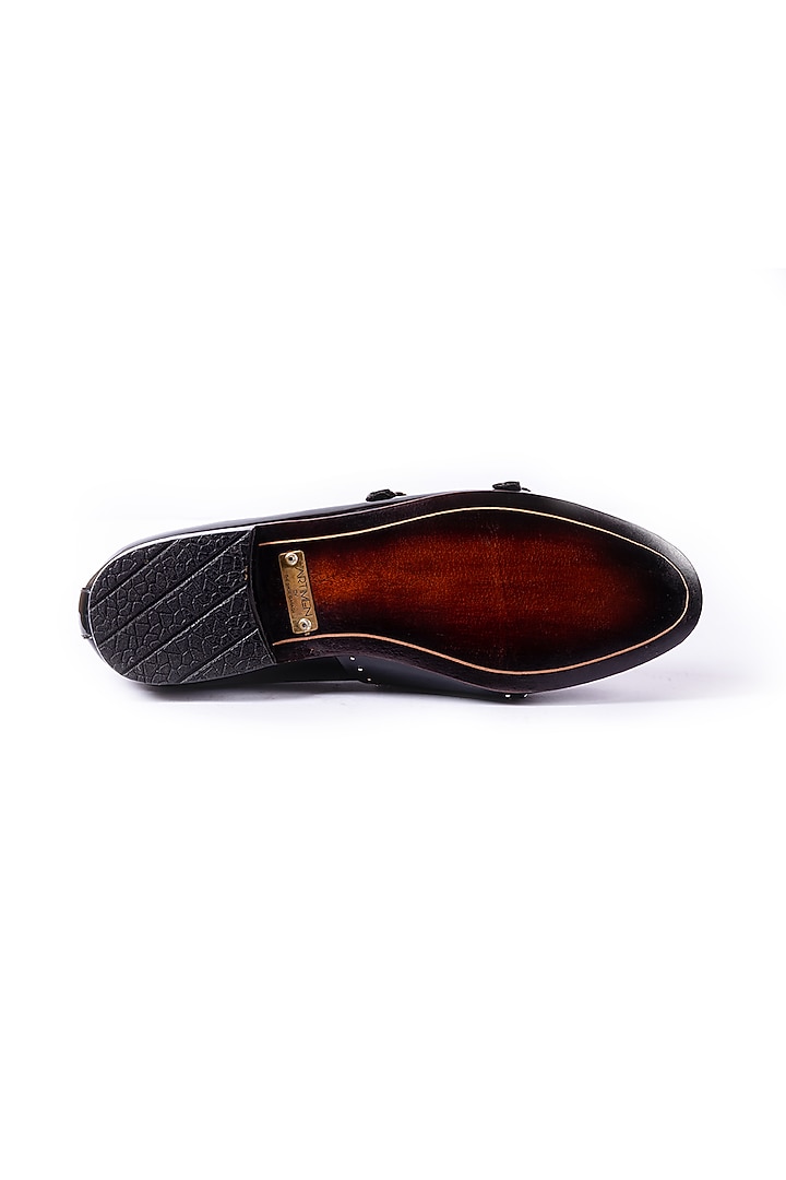 Black Leather Loafers by ARTIMEN at Pernia's Pop Up Shop