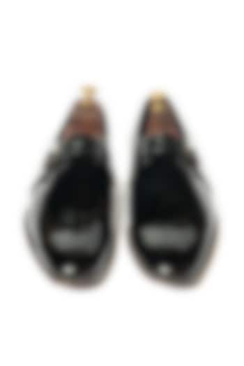 Black Matt Finish Shoes by ARTIMEN