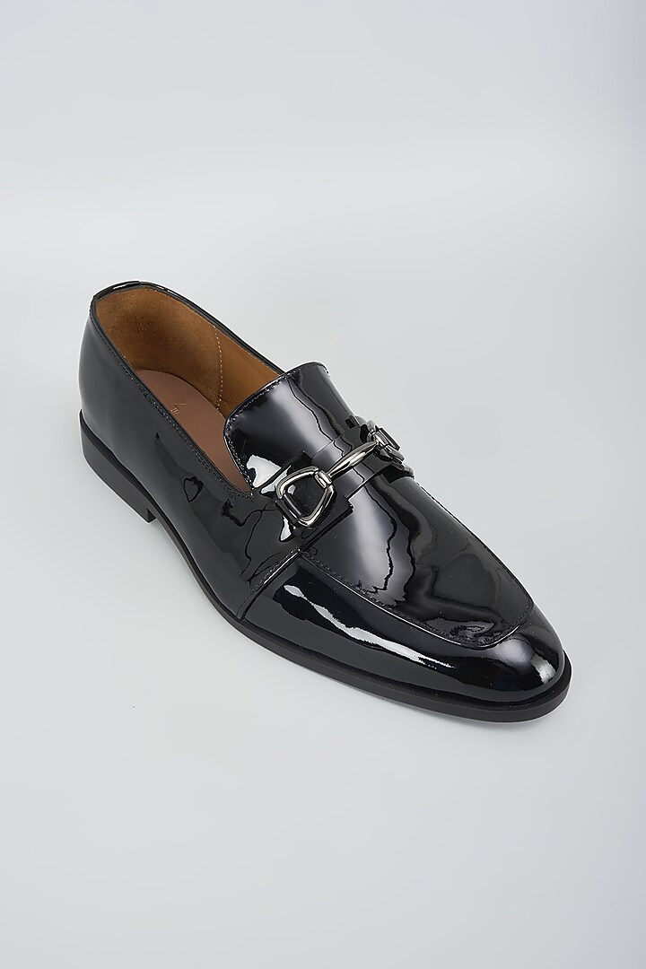 Black Leather Shoes by ARTIMEN at Pernia's Pop Up Shop