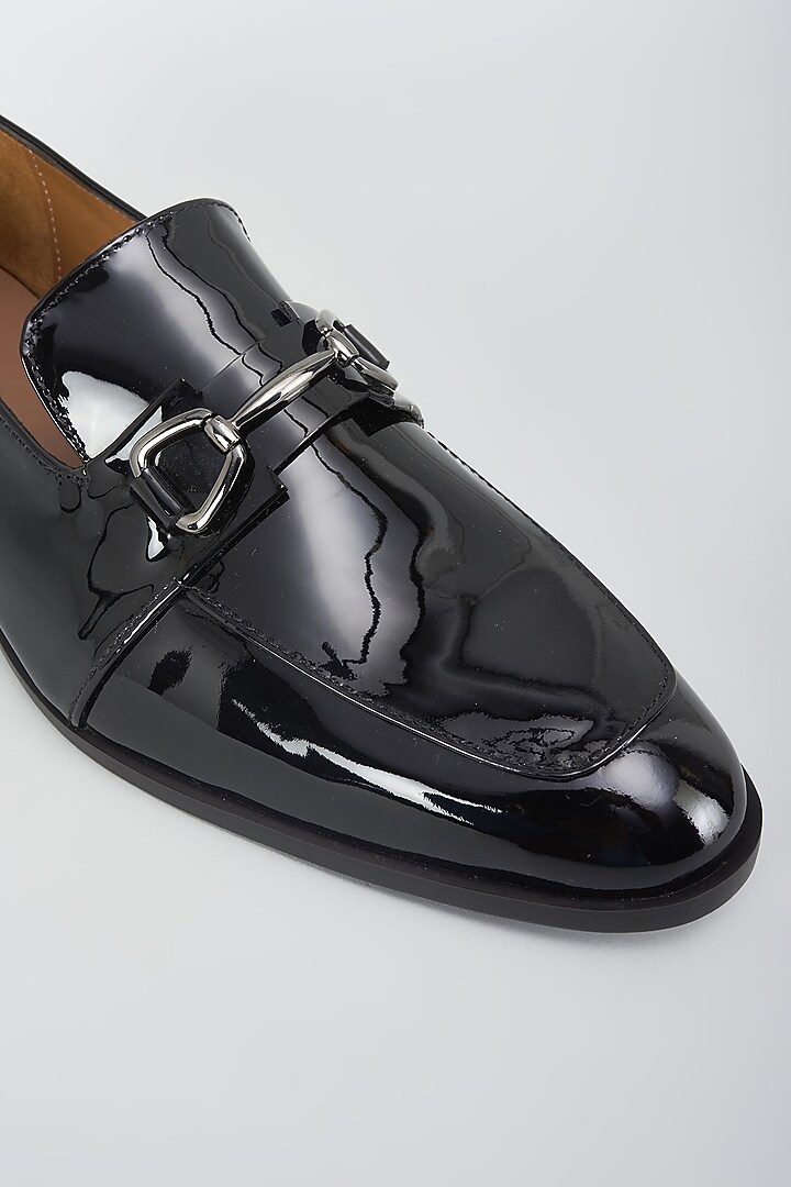 Black Leather Shoes by ARTIMEN at Pernia's Pop Up Shop
