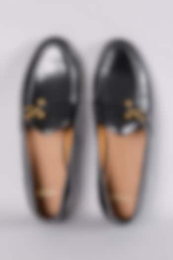 Black Patent Leather Shoes by ARTIMEN at Pernia's Pop Up Shop