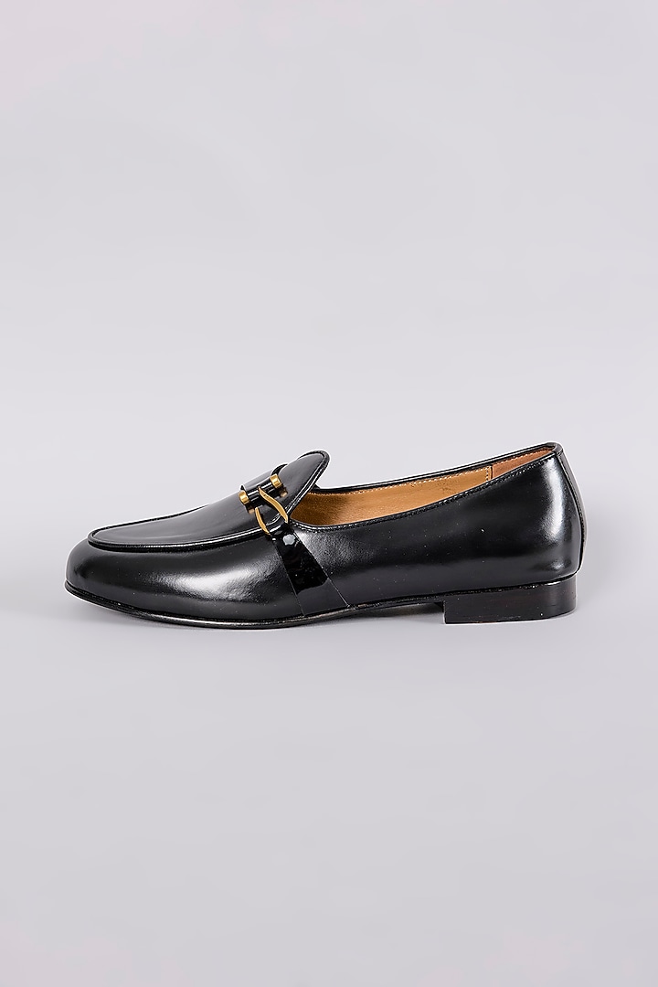 Black Patent Leather Shoes by ARTIMEN at Pernia's Pop Up Shop