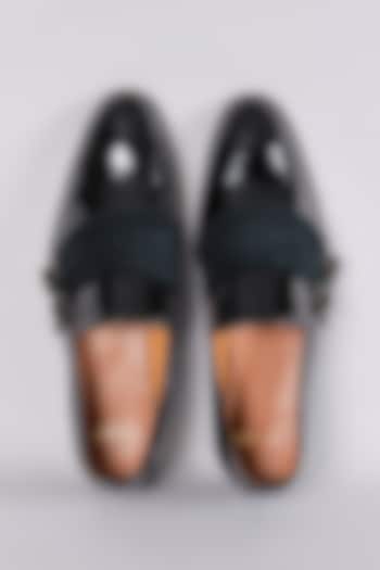 Black Patent Leather Shoes by ARTIMEN at Pernia's Pop Up Shop