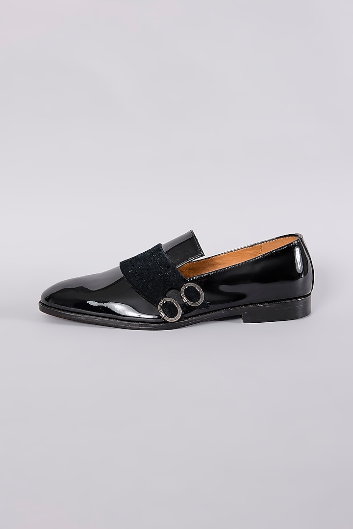 Black Patent Leather Shoes by ARTIMEN at Pernia's Pop Up Shop