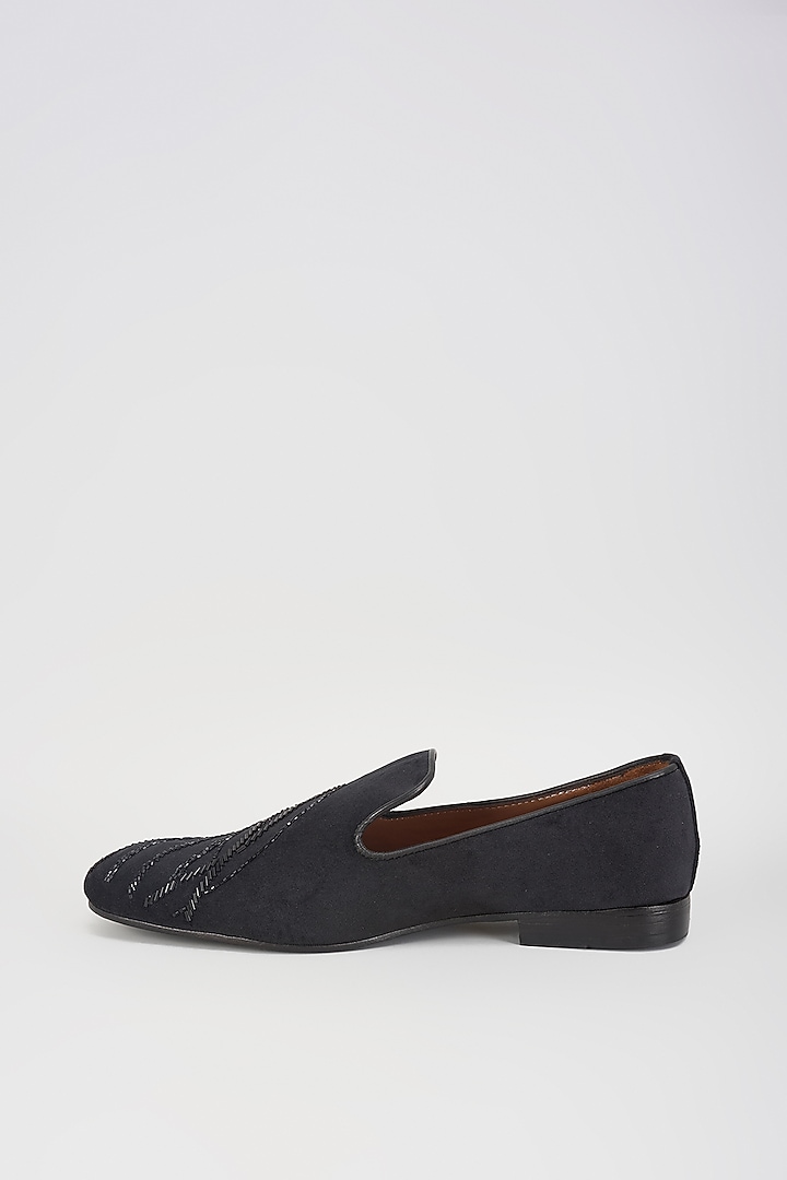 Black Leather Loafers by ARTIMEN at Pernia's Pop Up Shop
