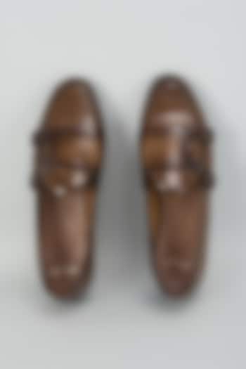 Brown Leather Shoes by ARTIMEN at Pernia's Pop Up Shop