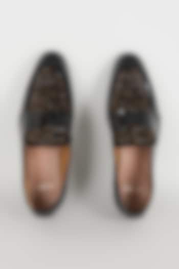 Black Leather Shoes by ARTIMEN at Pernia's Pop Up Shop