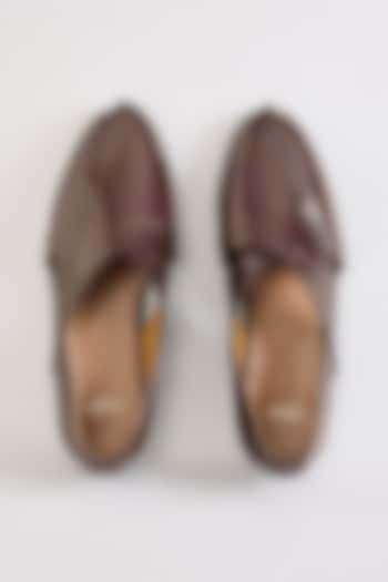 Cherry Leather Loafers by ARTIMEN at Pernia's Pop Up Shop