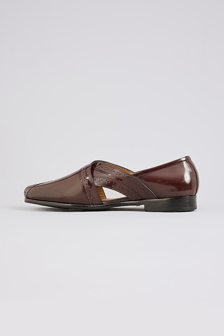 Cherry Leather Loafers by ARTIMEN at Pernia's Pop Up Shop