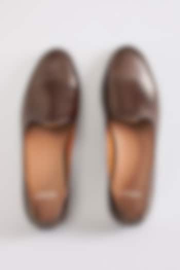 Dark Brown Leather Loafers by ARTIMEN at Pernia's Pop Up Shop
