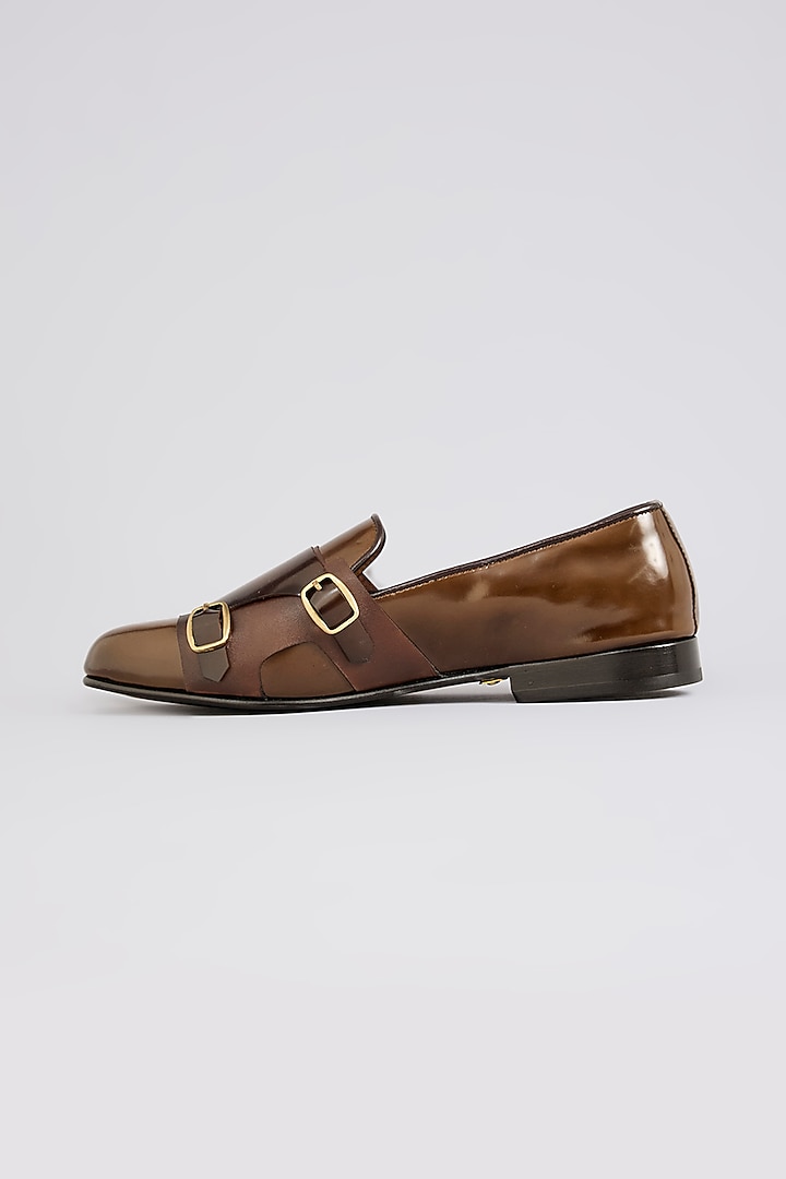 Brushed Leather Loafers by ARTIMEN at Pernia's Pop Up Shop