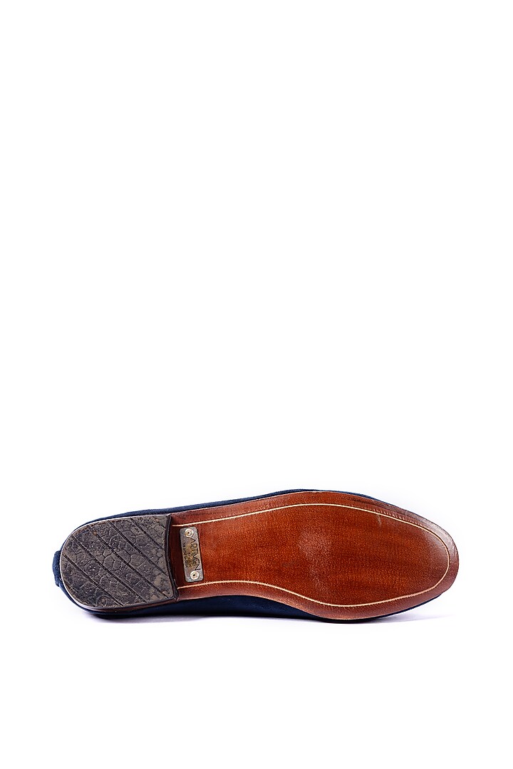 Blue Velvet Motifs Shoes by ARTIMEN at Pernia's Pop Up Shop