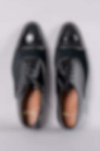 Black Patent Leather Shoes by ARTIMEN at Pernia's Pop Up Shop