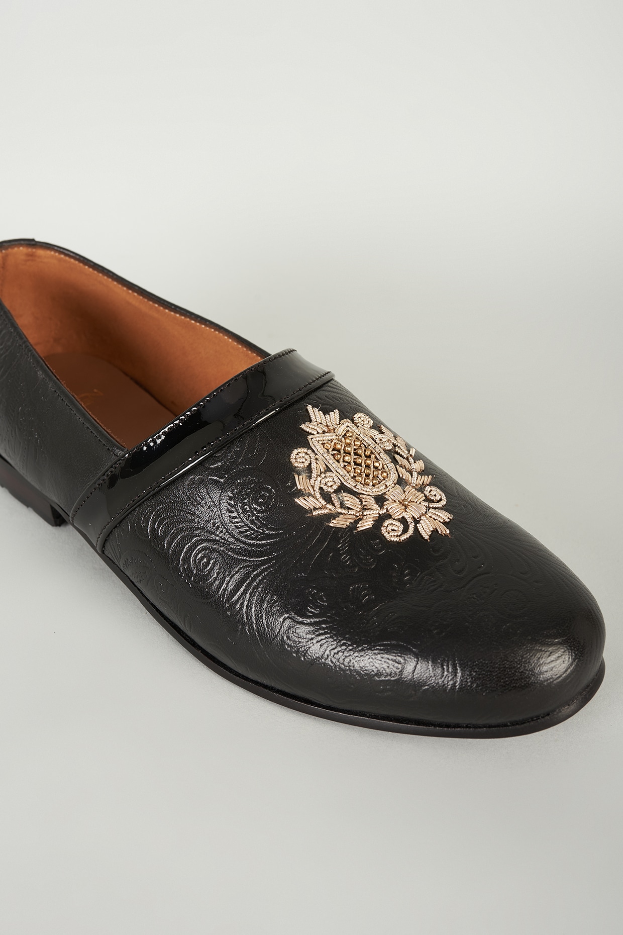 Embroidered loafers best sale