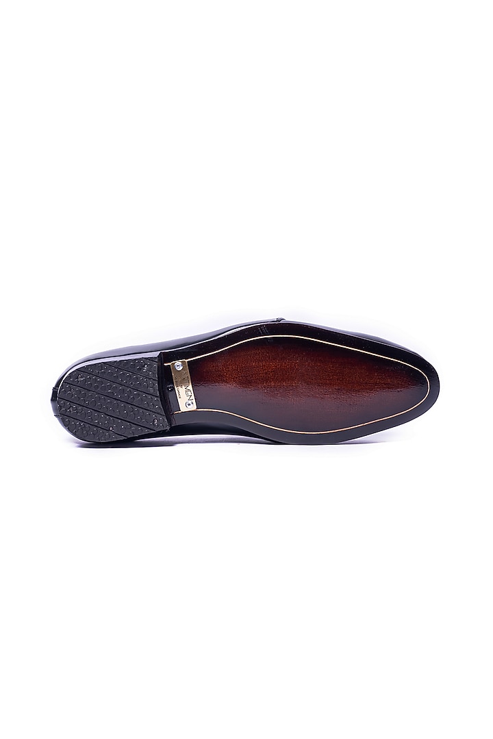 Black Suede & Pure Leather Loafers by ARTIMEN at Pernia's Pop Up Shop