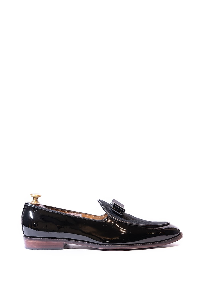 Black Leather Tux Shoes by ARTIMEN at Pernia's Pop Up Shop