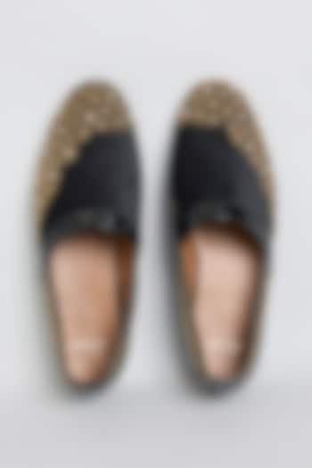 Black Leather Loafers by ARTIMEN at Pernia's Pop Up Shop