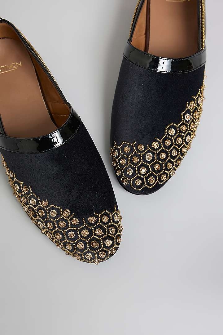 Black Leather Loafers by ARTIMEN at Pernia's Pop Up Shop