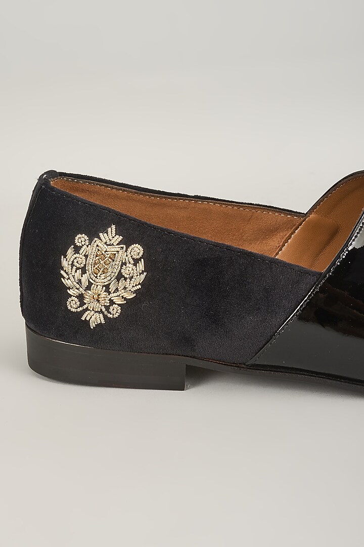 Black Patent Leather Loafers by ARTIMEN at Pernia's Pop Up Shop
