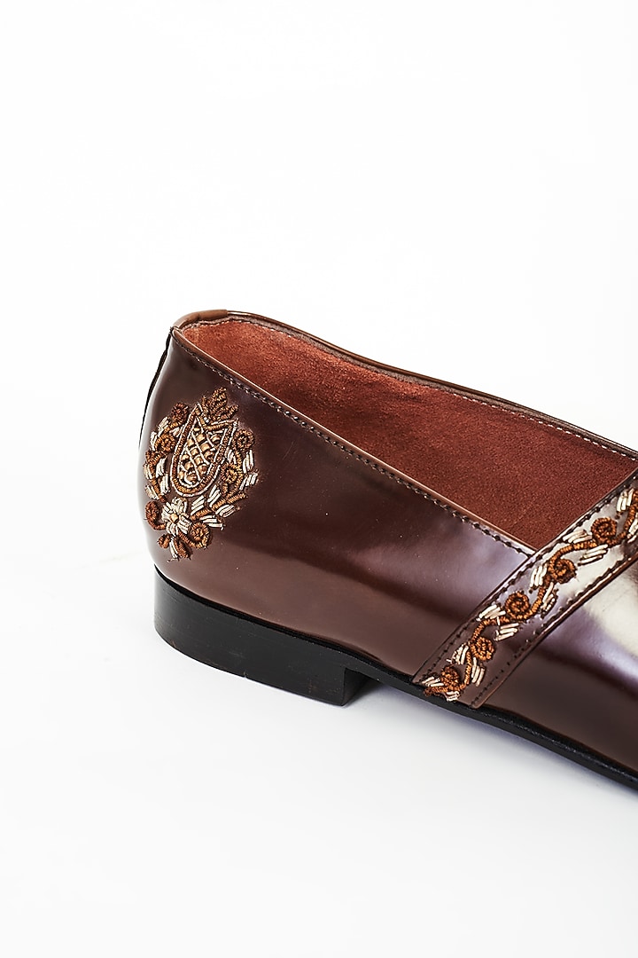 Brown Leather Shoes by ARTIMEN at Pernia's Pop Up Shop